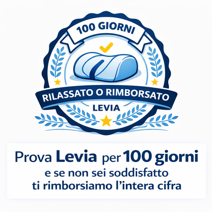 Seduto +6 ore al giorno senza dolore: Cuscino Levia™